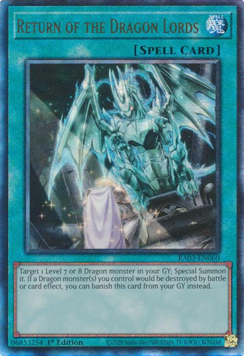 Le retour des Seigneurs Dragons (UTR) [RA03-EN060] Prismatic Ultimate Rare