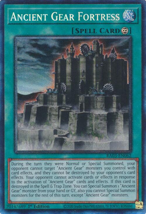 Forteresse des Engrenages Ancients (CR) [RA03-FR062] Collector's Rare Prismatique