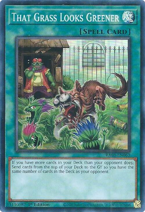 L'herbe est plus verte ailleurs [RA03-FR063] Super Rare