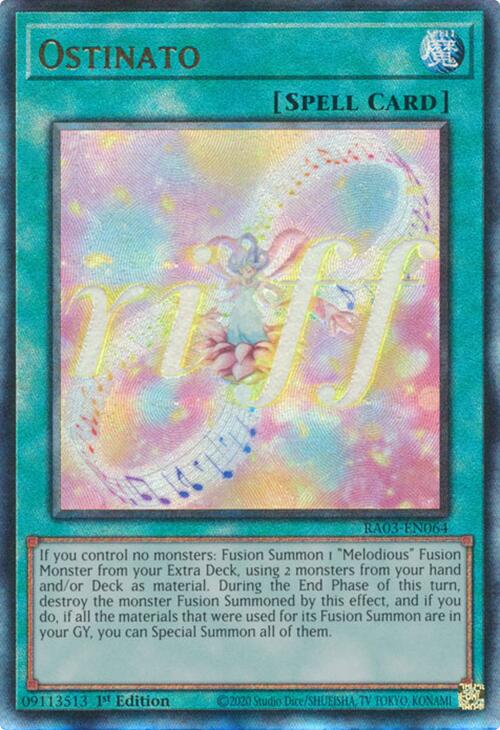 Ostinato (UTR) [RA03-FR064] Ultimate Rare Prismatique