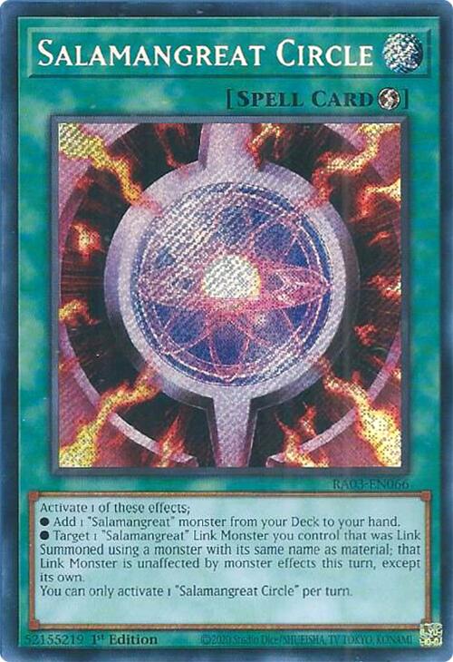 Cercle Salamangrande (Secrète Rare) [RA03-FR066] Secrète Rare