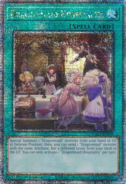Hospitalité Dragonnette (Secret Rare du Quart de Siècle) [RA03-EN068] Secret Rare du Quart de Siècle