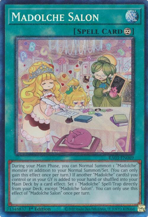 Salon Madolche (CR) [RA03-FR069] Collector's Rare Prismatique