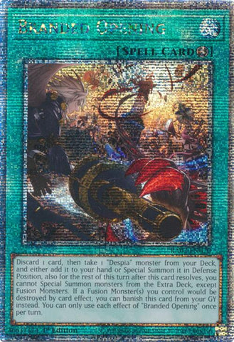 Apertura de Marca (Quarter Century Secret Rare) [RA03-EN070] Quarter Century Secret Rare