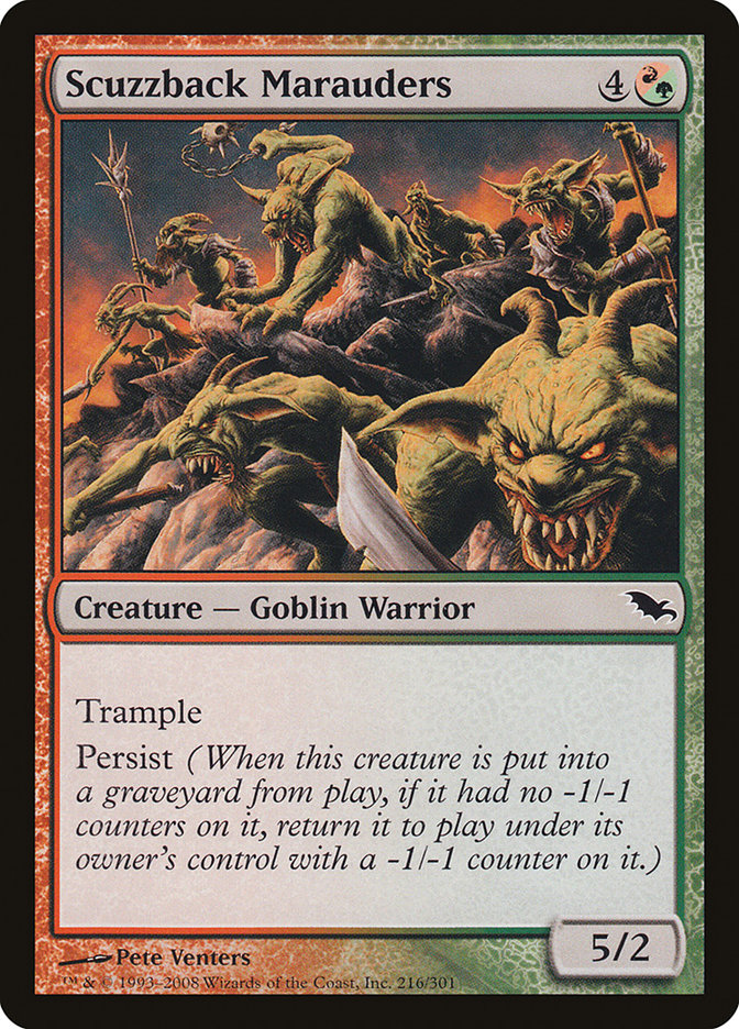Maraudeurs scuzzback [Conflux]