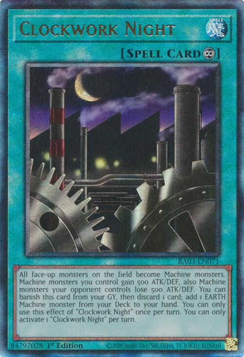 Nuit Mécanique (UTR) [RA03-FR071] Prismatic Ultimate Rare