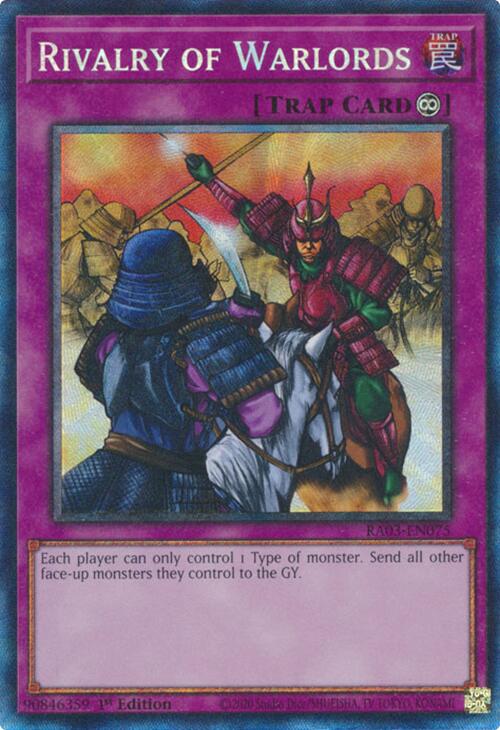 Rivalité des Seigneurs de Guerre (CR) [RA03-FR075] Prismatic Collector's Rare