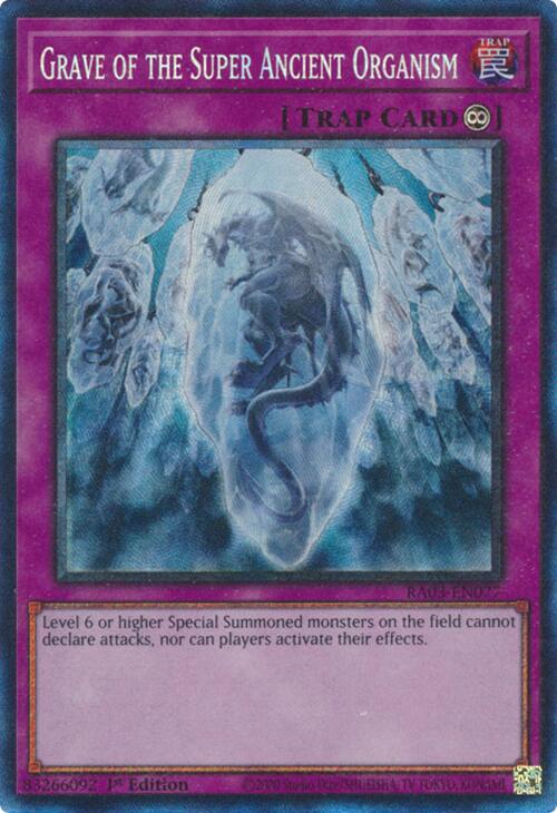 Tombe de l'Organisme Super Ancien (CR) [RA03-FR077] Collector's Rare Prismatique