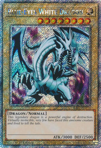 Dragon Blanc aux Yeux Bleus (Secret Rare Platine) [RA03-EN079] Secret Rare Platine