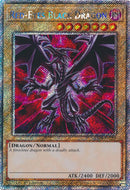 Dragon Noir aux Yeux Rouges (Secrète Rare Platine) [RA03-EN081] Secrète Rare Platine