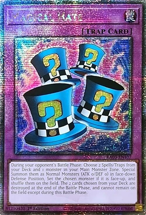 Chapeaux Magiques (Quarter Century Secret Rare) [RA03-EN107] Quarter Century Secret Rare