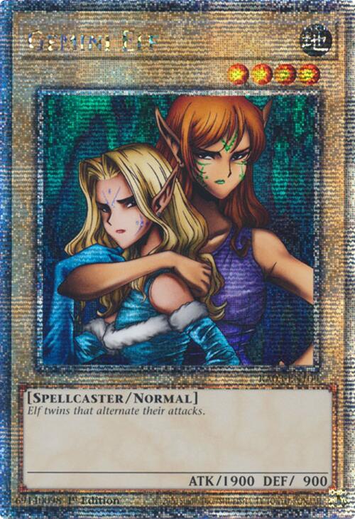 Elfe Gémeaux (Secret Rare Quart de Siècle) [RA03-FR109] Secret Rare Quart de Siècle