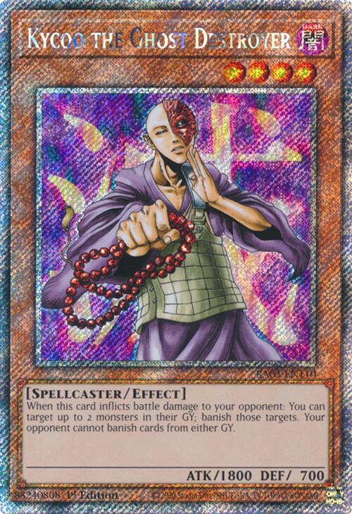 Kycoo le Destructeur de Fantômes (Secret Rare Platine) [RA03-EN110] Secret Rare Platine