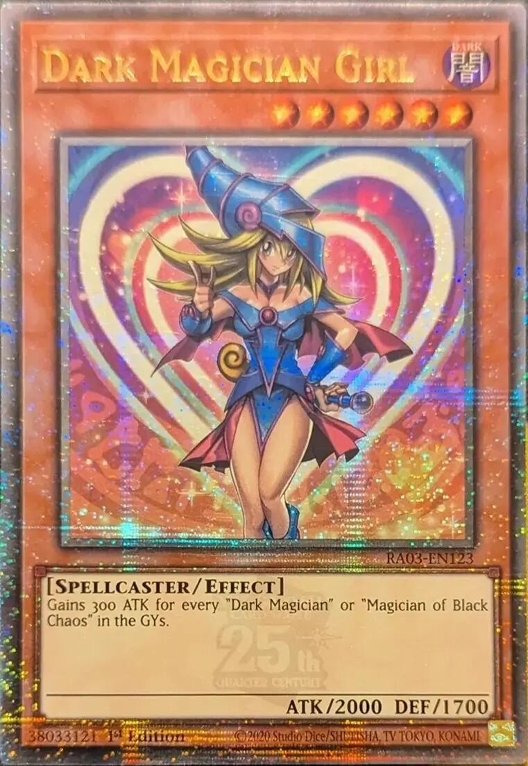 Magicienne des Ténèbres (Quarter Century Secret Rare) [RA03-EN123] Quarter Century Secret Rare
