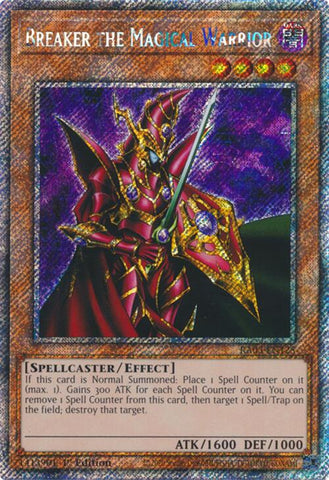 Disruptor el Guerrero Mágico (Platinum Secret Rare) [RA03-EN125] Platinum Secret Rare