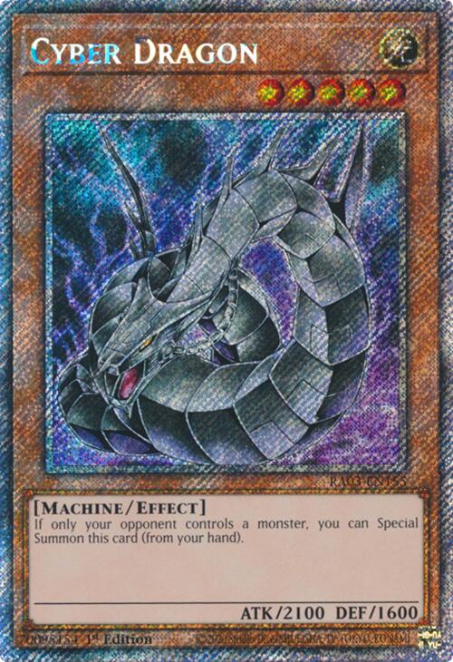 Cyber Dragon (Platinum Secret Rare) [RA03-FR155] Platinum Secret Rare