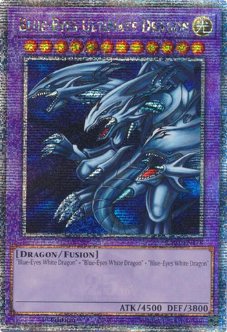 Dragon Ultime aux Yeux Bleus (Quarter Century Secret Rare) [RA03-FR178] Quarter Century Secret Rare