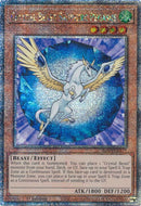 Bête Cristalline Pégase Saphir (Quarter Century Secret Rare) [RA03-EN179] Quarter Century Secret Rare