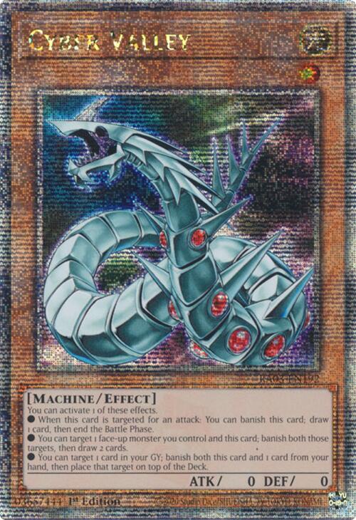 Vallée du Cyber (Secret Rare « Quarter Century ») [RA03-FR192] Secret Rare « Quarter Century »
