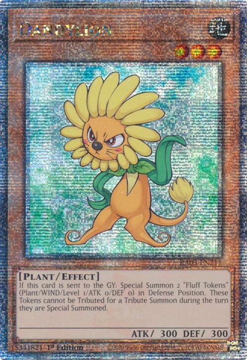 Pissenlit (Quarter Century Secret Rare) [RA03-FR211] Quarter Century Secret Rare