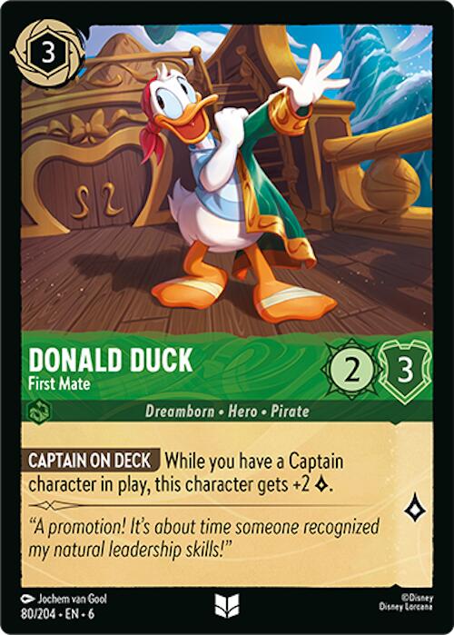 Donald Duck - Second (80/204) [Mer d'azur]