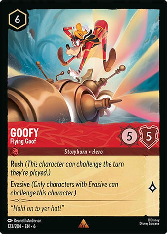 Goofy - Goofy Volador (123/204) [Mar de Azurita]