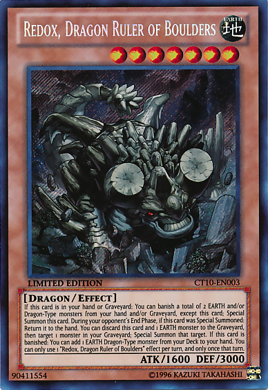 Redox, Seigneur Dragon des Rochers [CT10-FR003] Secret Rare