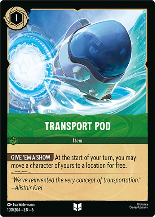 Module de transport (100/204) [Mer azurite]