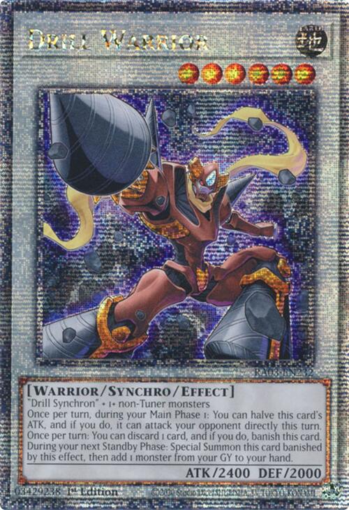 Guerrier Foreur (Quarter Century Secret Rare) [RA03-EN232] Quarter Century Secret Rare