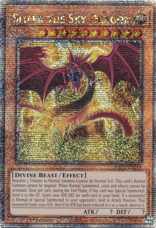 Slifer le Dragon du Ciel (Secrète Quarter Century) [RA03-FR244] Secrète Quarter Century