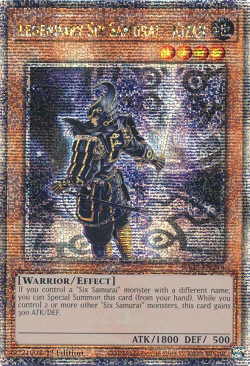Six Samouraïs Légendaires - Kizan (Secret Rare un Quart de Siècle) [RA03-FR249] Secret Rare un Quart de Siècle