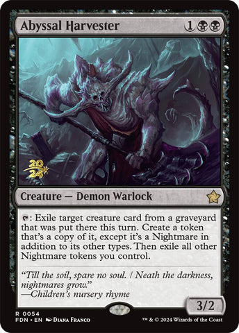 Moissonneur abyssal [Prerelease Promos]