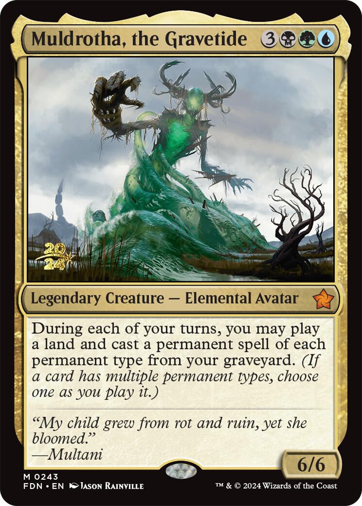 Muldrotha, la marée de tombeaux [Prerelease Promos des Fondations]