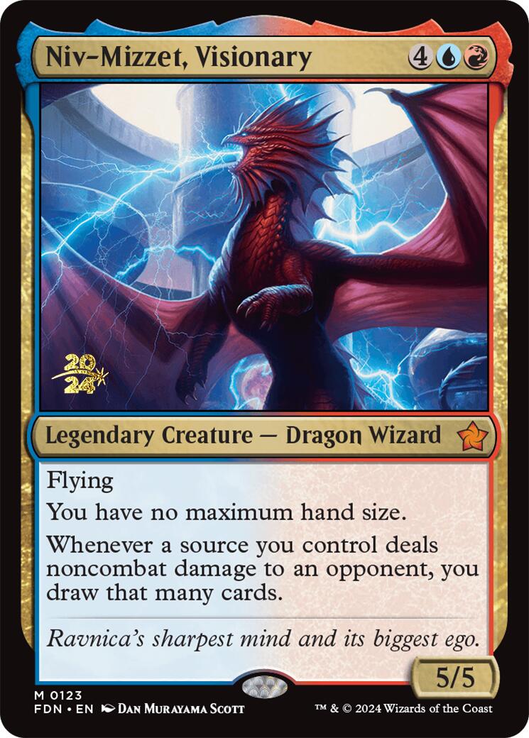Niv-Mizzet, le visionnaire [Prerelease Promos des Fondations]