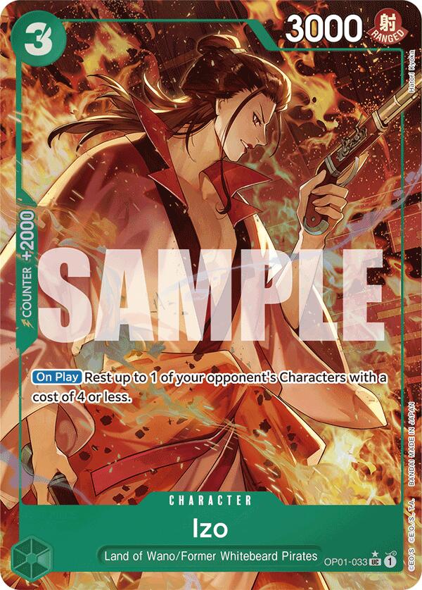 Izo (OP01-033) (Art Alternatif) [Premium Booster -The Best-]