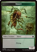 Jeton double face Zombie // Insecte [Foundations Tokens]