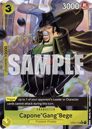 Capone "Gang" Bege (OP04-100) (Illustration Intégrale) [Premium Booster -The Best-]