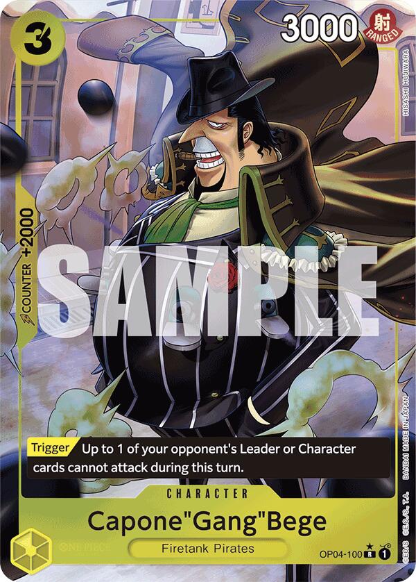 Capone "Gang" Bege (OP04-100) (Illustration Intégrale) [Premium Booster -The Best-]