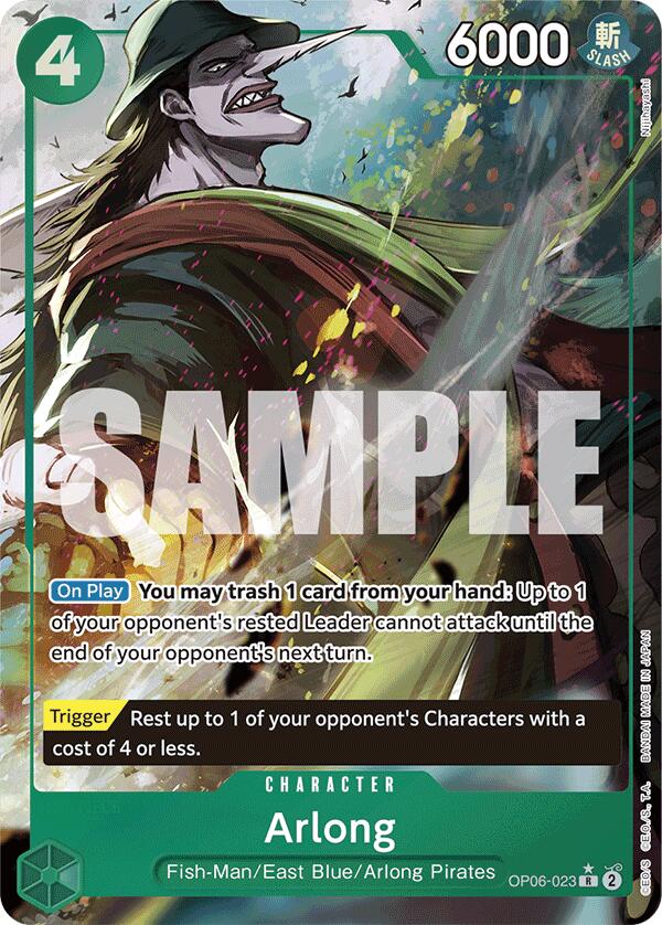 Arlong (Full Art) [Booster Premium -The Best-]