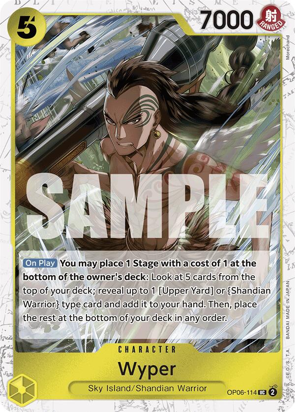 Wyper (Holographique Jolly Roger) [Premium Booster -The Best-]