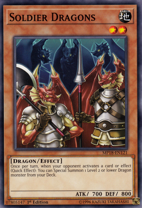 Dragons Soldats [MP18-FR121] Commune