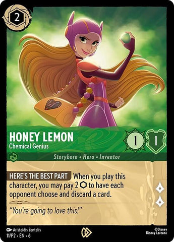 Honey Lemon - Genio Químico (11/P2) [Cartas Promocionales]