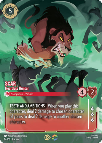 Scar - Cazador Despiadado (Campeonato de Tienda) (14) [Cartas Promocionales]