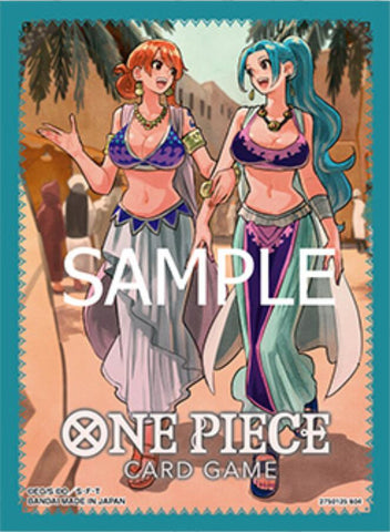 Bandai: Protectores de Cartas de 70 unidades - Nami & Vivi (Exclusivo de Tiendas TCG+ Vol.1)