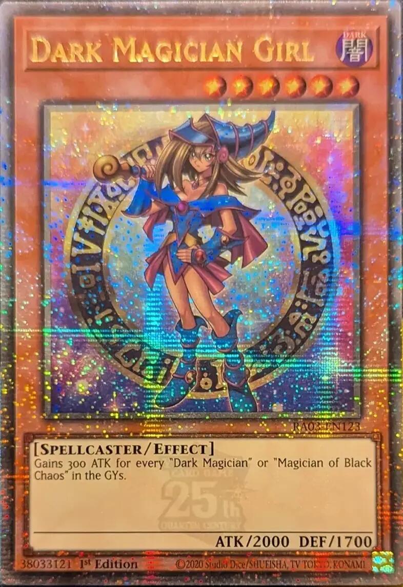 Magicienne des Ténèbres (Quarter Century Secret Rare) (B) [RA03-FR123] Quarter Century Secret Rare