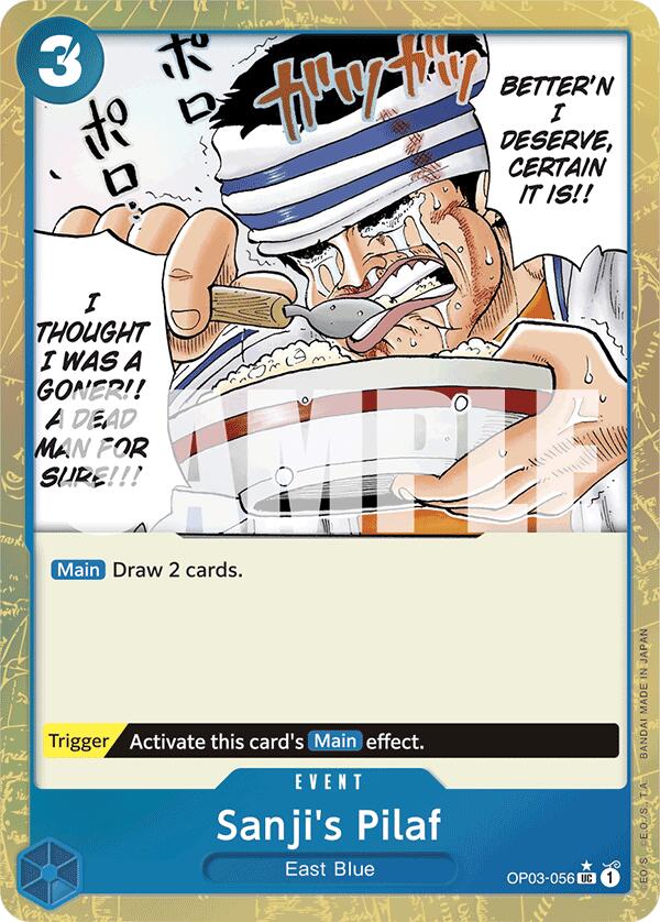 Pilaf de Sanji (Feuille Texturée) [Premium Booster -The Best-]