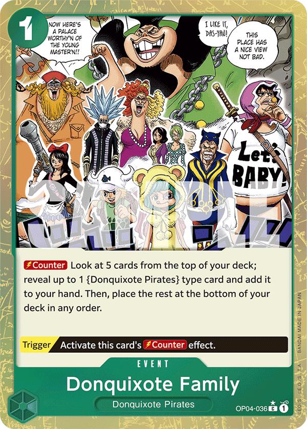 Famille Don Quichotte (Feuille texturée) [Premium Booster -The Best-]