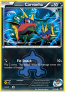 Carvanha de la Team Aqua (20/34) [XY: Double Crise]