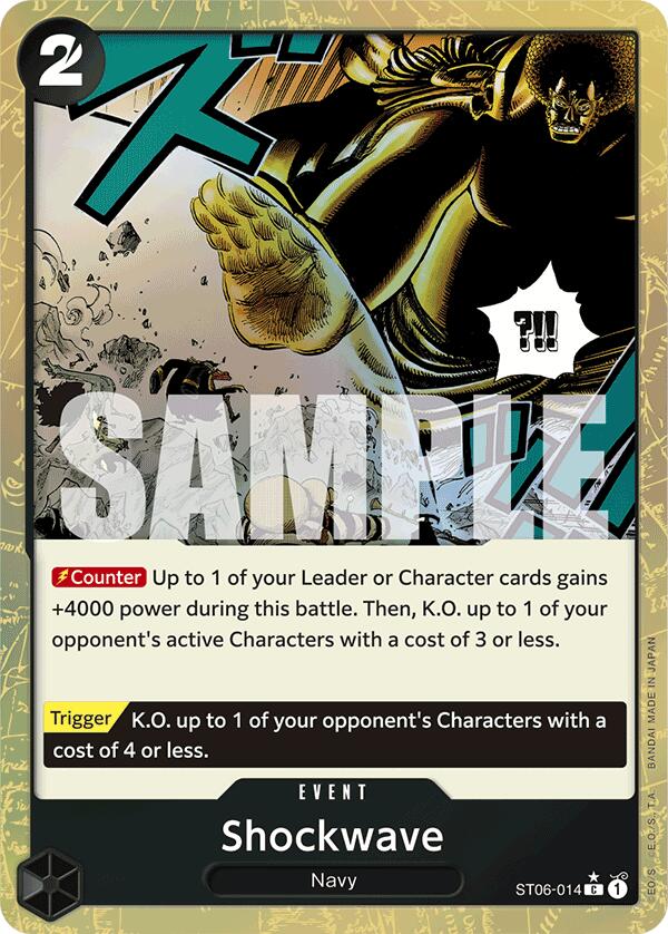 Onde de choc (Papier d'aluminium texturé) [Booster Premium -Le Meilleur-]