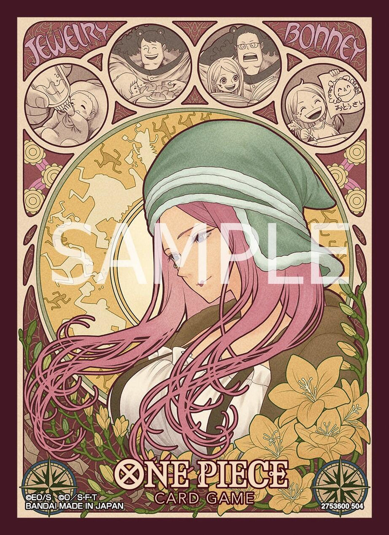 Bandai : Protège-cartes 70 pièces - Édition Limitée Vol. 2 (Jewelry Bonney)
